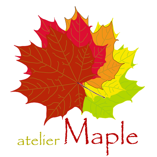 はじめまして、atelier Mapleです。